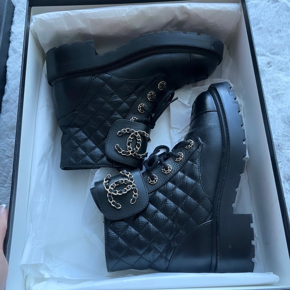 Authentic CHANEL boots